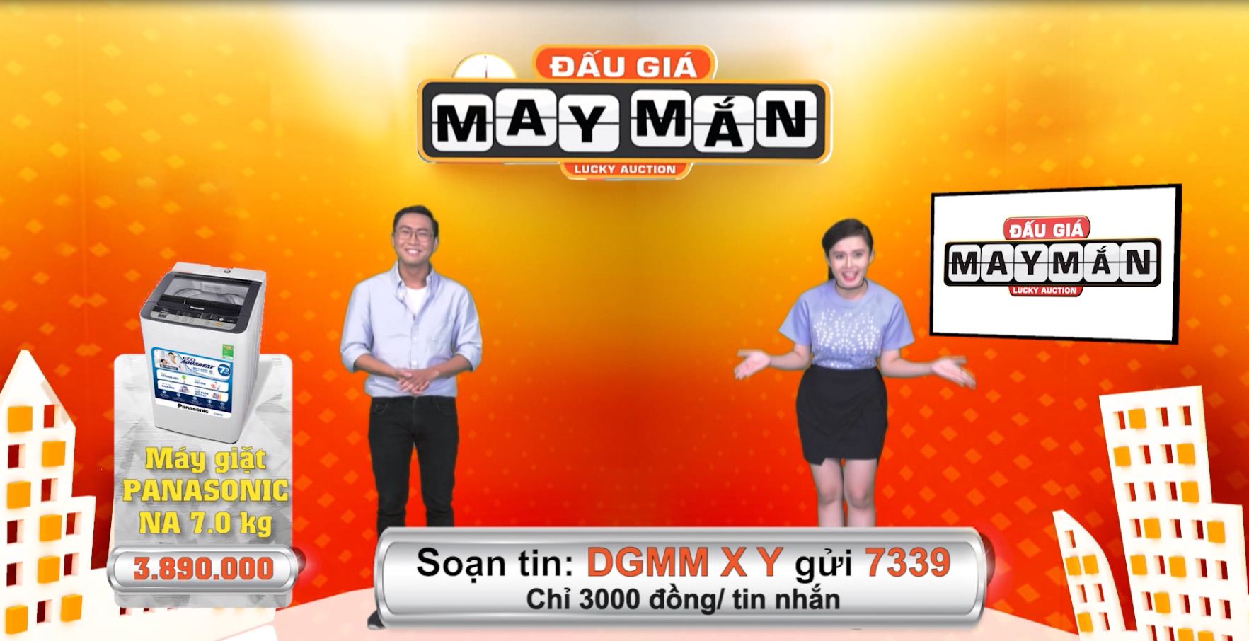 Game Show Đấu giá may mắn 26-08-2016