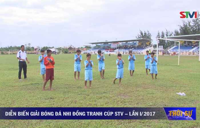 Diễn biến giải bóng đá Nhi đồng CÚP Truyền hình Sóc Trăng  24-06-2017
