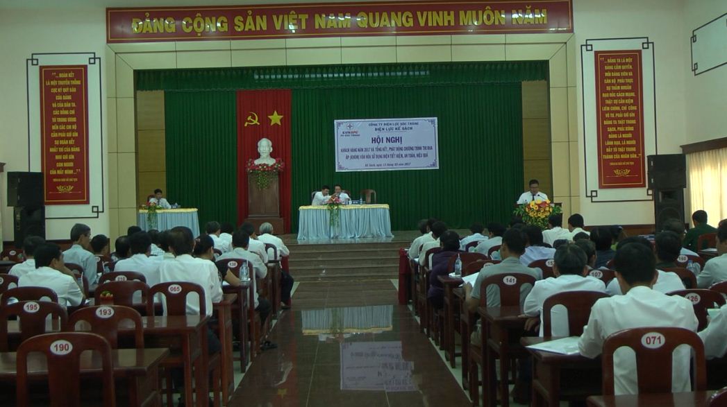 Huyện Kế Sách phát động sử dụng điện tiết kiệm năm 2017.  