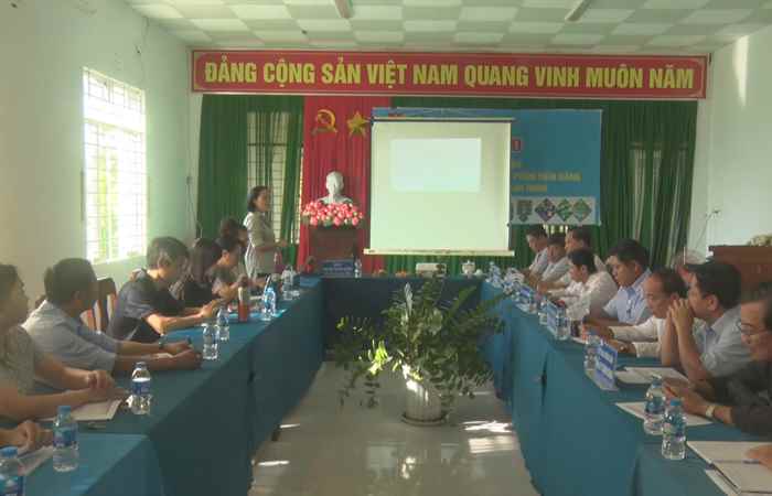 Đoàn công tác Tổ chức Liên minh Na Uy đến làm việc với Cù Lao Dung
