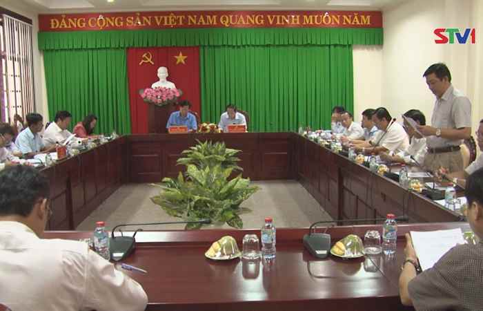 Đoàn công tác Ban Chỉ đạo thực hiện Đề án 61 Trung ương làm việc tại Sóc Trăng 