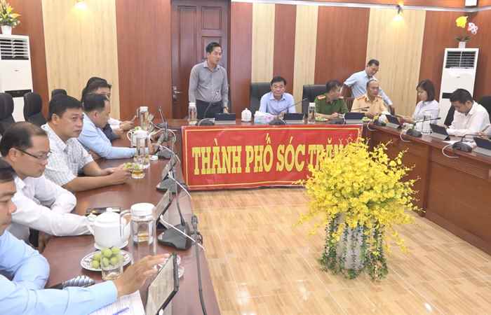 Đoàn công tác của TP. Bến Tre trao đổi, học tập kinh nghiệm tại TP. Sóc Trăng