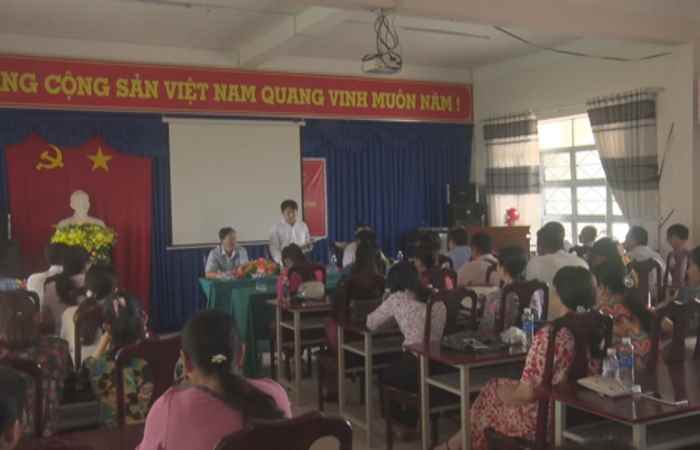 Cù Lao Dung: Kiểm tra công tác chuẫn bị năm học mới