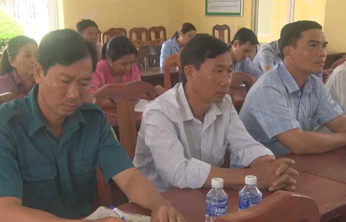 Cù Lao Dung: Đại biểu HĐND các cấp tiếp xúc cử tri xã An Thạnh 1 và An Thạnh Tây