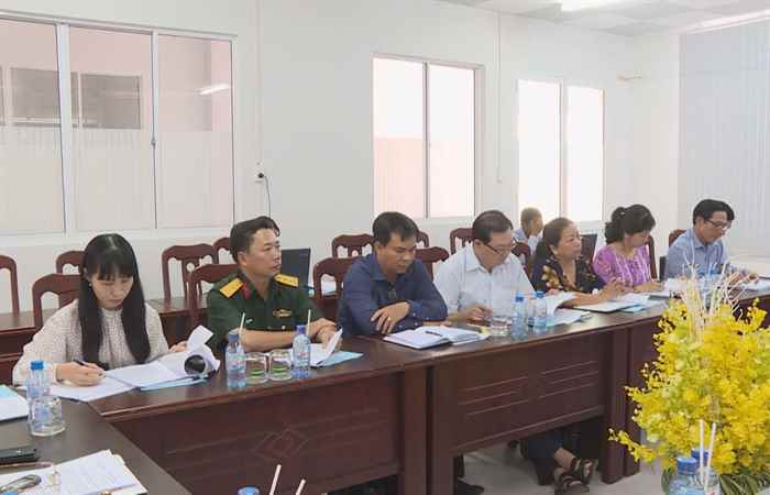 Đoàn ĐBQH tỉnh Sóc Trăng làm việc vỡi UBND thành phố Sóc Trăng về quy hoạch đất  