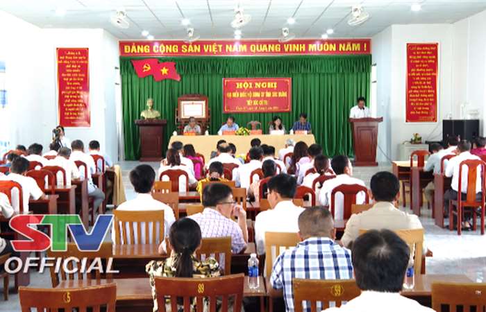 Đoàn ĐBQH tỉnh Sóc Trăng tiếp xúc cử tri xã Thiện Mỹ, huyện Châu Thành 