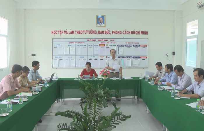 Cù Lao Dung: Sở GD&ĐT kiểm tra công tác chuẩn bị kỳ thi Tốt nghiệp THPT năm 2023