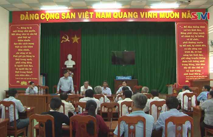 Đoàn kiểm tra thực hiện Quy chế dân chủ ở cơ sở của tỉnh làm việc với xã Mỹ Hương
