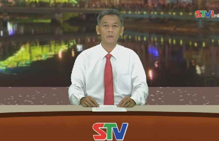 Đồng chí Lâm Văn Mẫn, Chủ tịch HĐND tỉnh đọc thư chúc mừng Tết cổ truyền Chôl Chnăm Thmây năm 2019