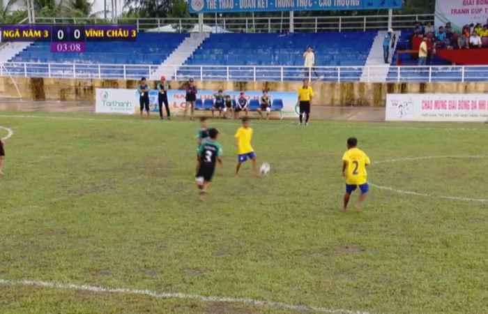 Giải bóng đá nhi đồng Tranh Cúp STV lần I năm 2017 - Vĩnh Châu 3 vs Ngã Năm 3 27-08-2017