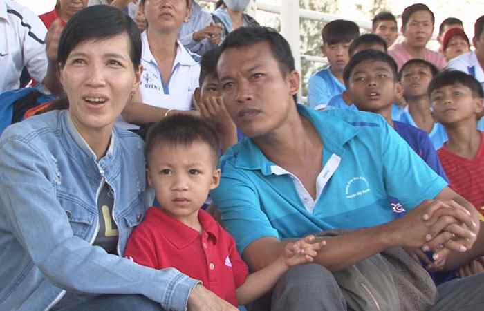 Giải bóng đá nhi đồng tranh Cúp STV lần I/2017 - Thạnh Trị vs Mỹ Tú 2 08-10-2017