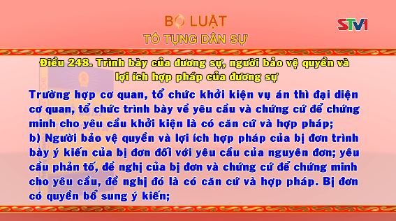 Giới thiệu Pháp luật Việt Nam 21-01-2017
