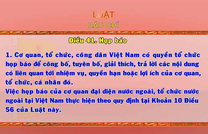 Giới thiệu Pháp luật Việt Nam 10-12-2017