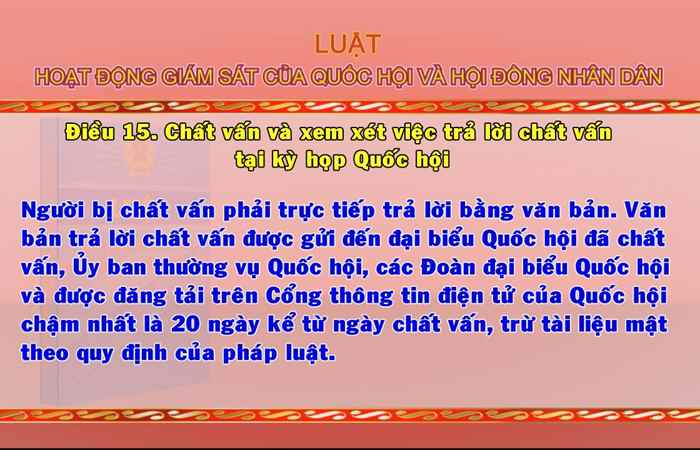 Giới thiệu Pháp luật Việt Nam 13-05-2017