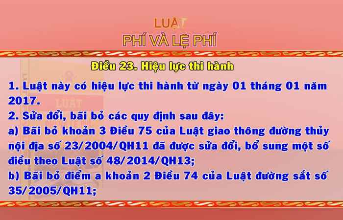 Giới thiệu Pháp luật Việt Nam 27-11-2017