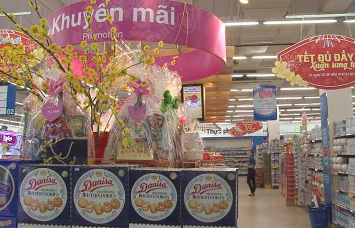 Hàng hóa phục vụ tết Nguyên đán Mậu Tuất 2018