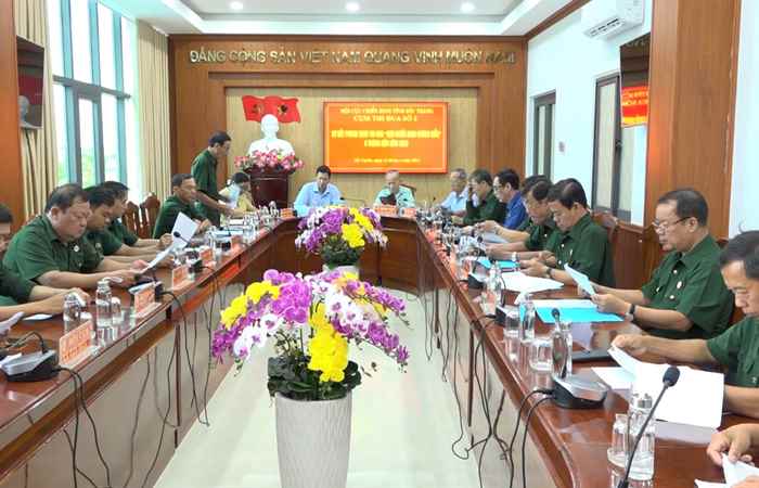 Hội Cựu chiến binh Cụm số 2 sơ kết phong trào thi đua “Cựu chiến binh gương mẫu”