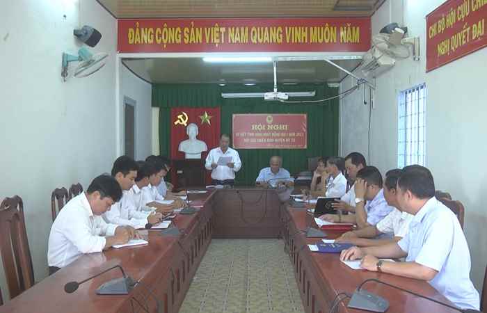 Hội Cựu Chiến binh huyện Mỹ Tú sơ kết công tác quý I năm 2023