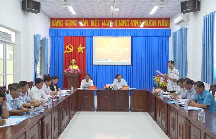 Hội Cựu chiến binh huyện Mỹ Tú sơ kết 6 tháng đầu năm 2024