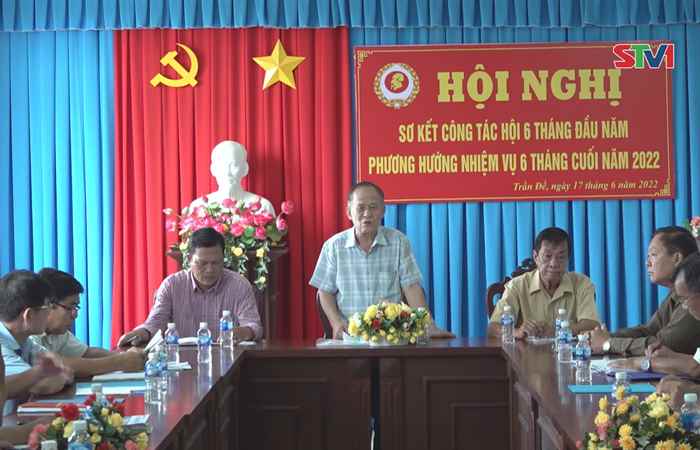 Trần Đề: Hội Cựu Chiến binh sơ kết 6 tháng đầu năm 2022