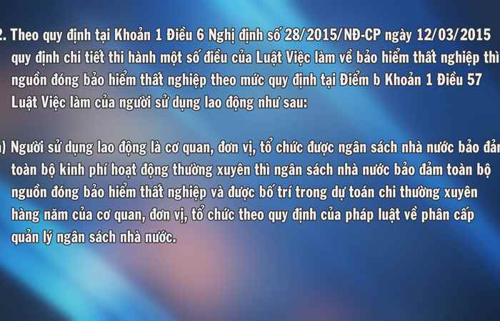  Hỏi - đáp Bảo hiểm thất nghiệp (18-12-2022)
