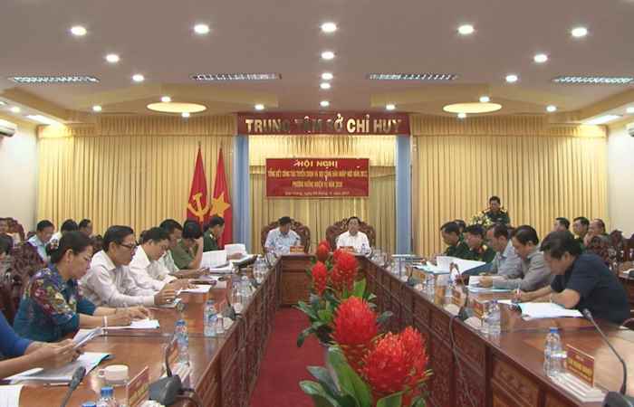 Hội đồng Nghĩa vụ quân sự tỉnh Sóc Trăng tổng kết công tác tuyển quân năm 2017