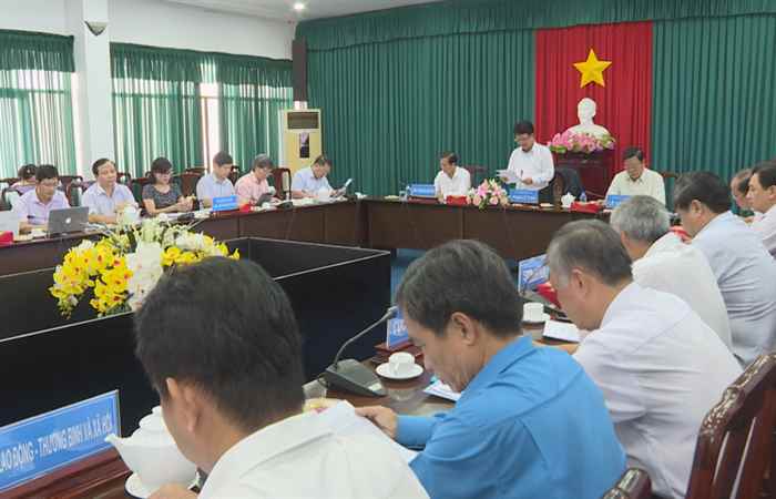 Hội đồng Quản lý Bảo hiểm xã hội Việt Nam giám sát tại tỉnh Sóc Trăng