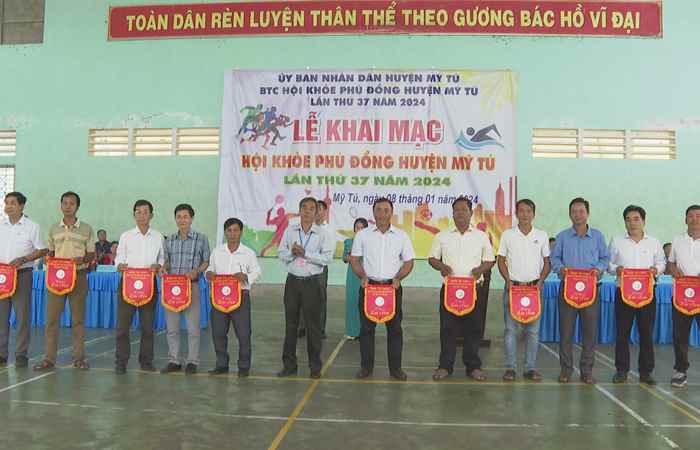 Mỹ Tú: Khai mạc Hội khỏe Phù Đổng lần thứ 37 năm 2024