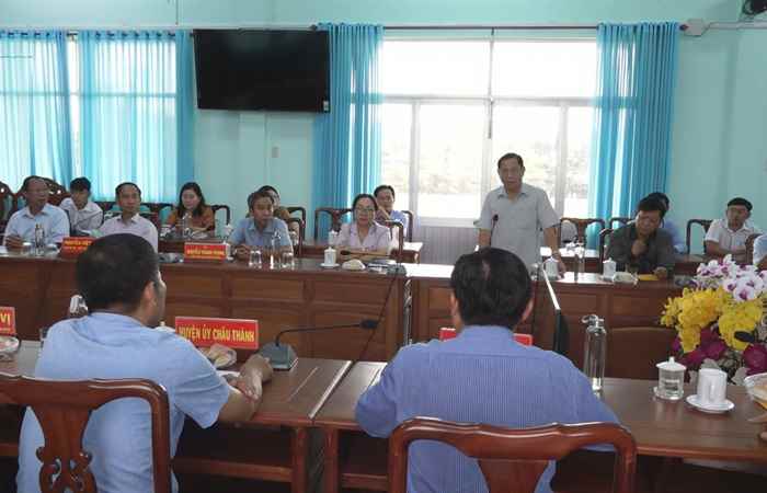 Mỹ Tú báo cáo phương án cải tạo, nâng cấp Nghĩa trang Liệt sĩ huyện  