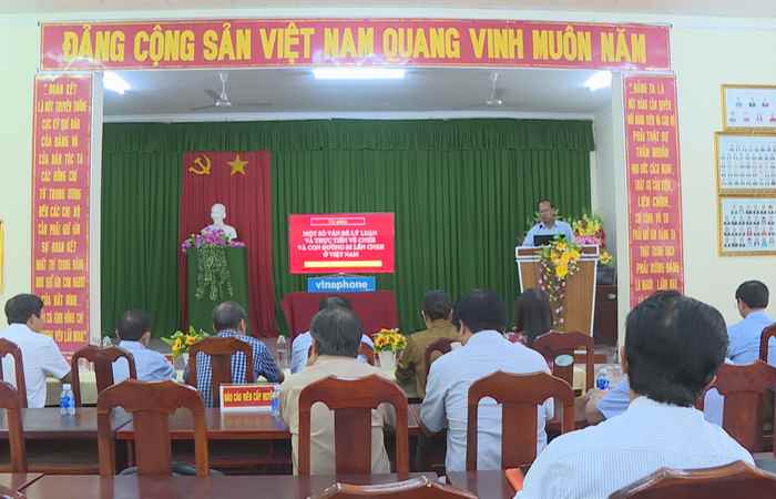 Kế Sách: Hội nghị Báo cáo viên quý II năm 2024