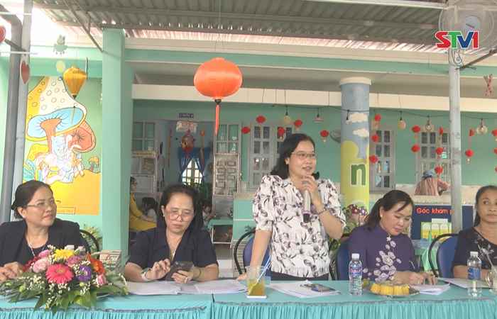 Hội nghị chuyên đề xây dựng trường Mầm non lấy trẻ làm trung tâm tại huyện Châu Thành