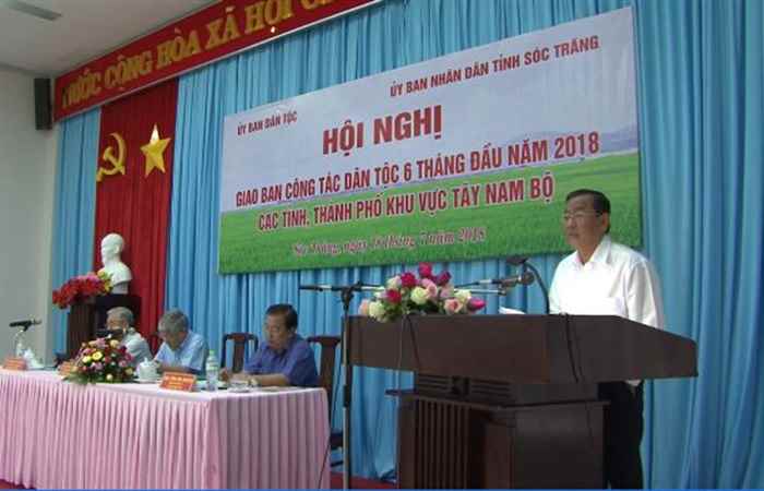 Hội nghị giao ban công tác dân tộc khu vực Tây Nam bộ 