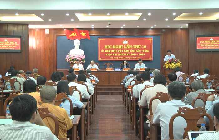 Hội nghị lần thứ 10, Ủy ban MTTQ Việt Nam tỉnh Sóc Trăng