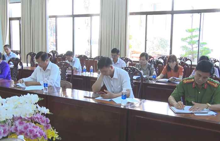 Vĩnh Châu: Hội nghị lần thứ 9, Ủy ban MTTQ Việt Nam Thị xã khóa XI, nhiệm kỳ 2019-2024