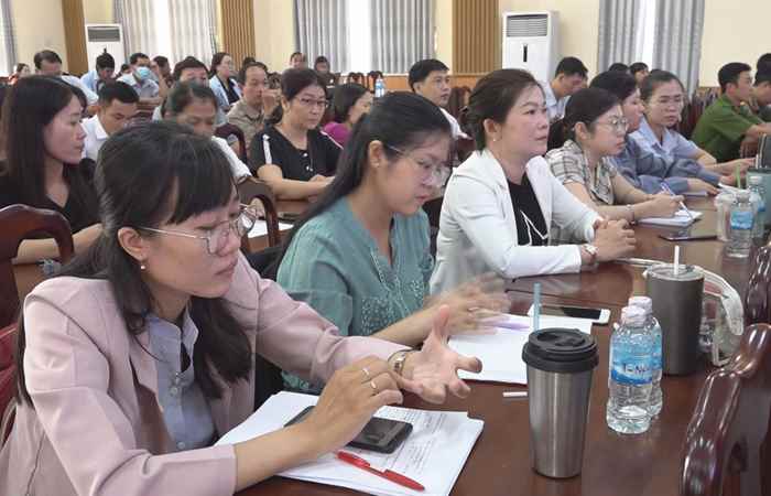 Huyện Trần đề triển khai quán triệt Nghị quyết BCH Trung ương 6, Khóa XIII