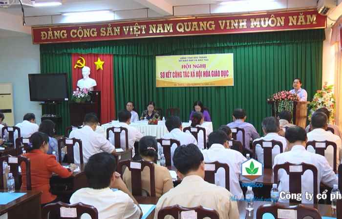 Hội nghị sơ kết công tác xã hội hóa giáo dục