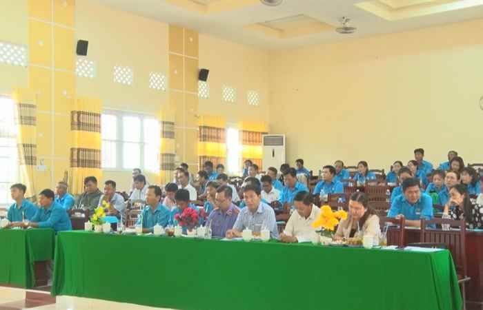 Trần Đề: LĐLĐ sơ kết hoạt động công đoàn 6 tháng đầu năm 2024