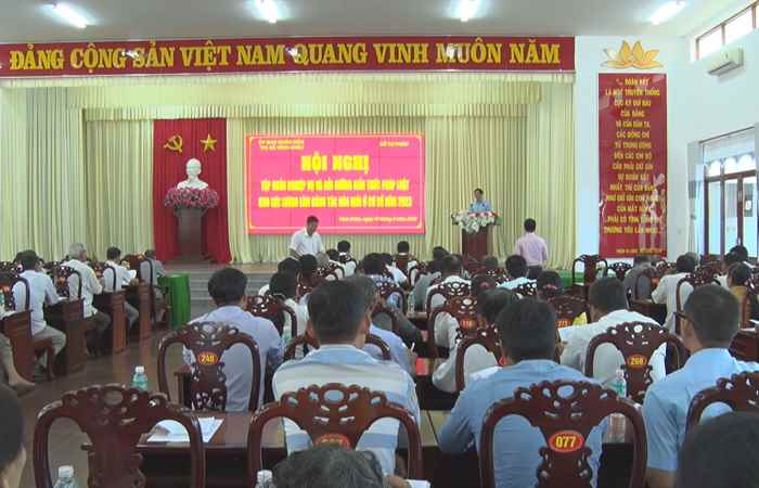 Vĩnh Châu tập huấn nghiệp vụ và bồi dưỡng kiến thức pháp luật cho lực lượng làm công tác hòa giải ở cơ sở