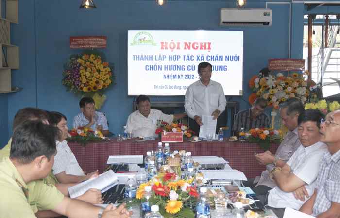 Thành lập Hợp tác xã Chăn nuôi Chồn hương Cù Lao Dung