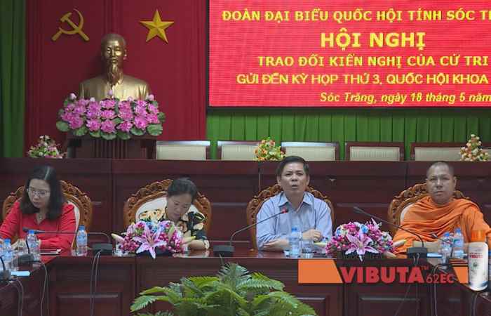 Hội nghị trao đổi kiến nghị của cử tri gởi đến kỳ họp thứ 3 Quốc hội khóa XIV