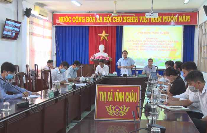 Vĩnh Châu: Đánh giá chất lượng tín dụng chính sách xã hội trên địa bàn Thị xã