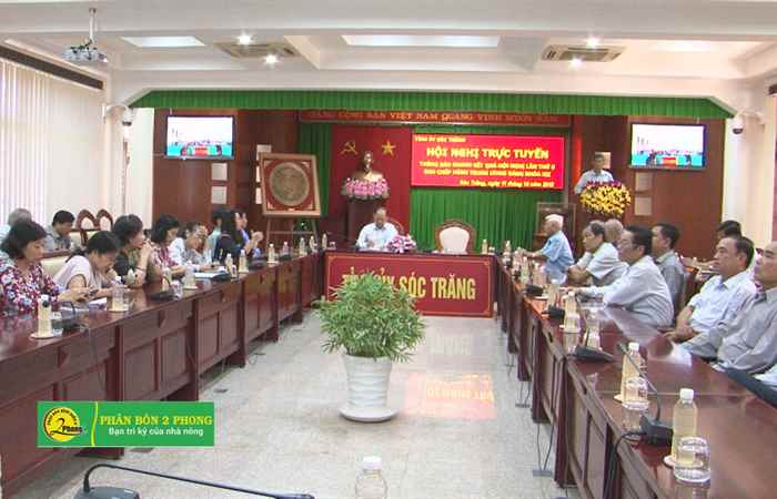 Hội nghị trực tuyến thông báo nhanh kết quả Hội nghị Ban Chấp hành Trung ương lần thứ 8, khóa XII