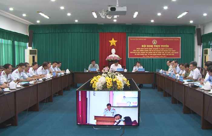 Hội nghị trực tuyến toàn quốc triển khai Quyết định 1849 của Thủ tướng Chính phủ 