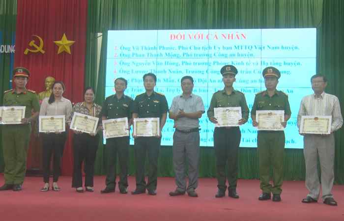 Cù Lao Dung: Tuyên truyền công tác phòng, chống khủng bố, bảo vệ bí mật Nhà nước