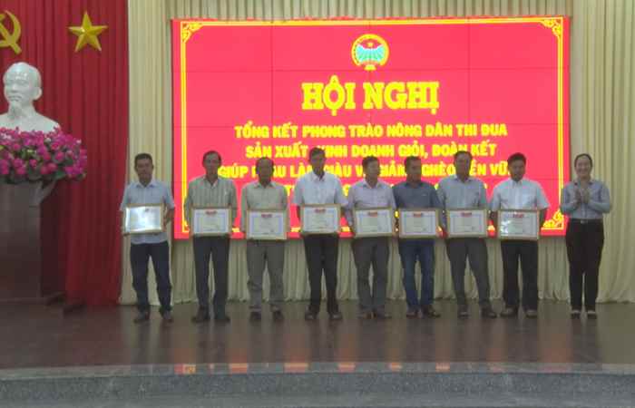 Vĩnh Châu: Hội nông dân tổng kết phong trào thi đua sản xuất, kinh doanh giỏi
