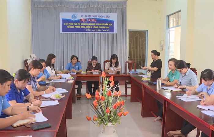 Kế Sách: Hội Phụ nữ sơ kết 6 tháng đầu năm 2024