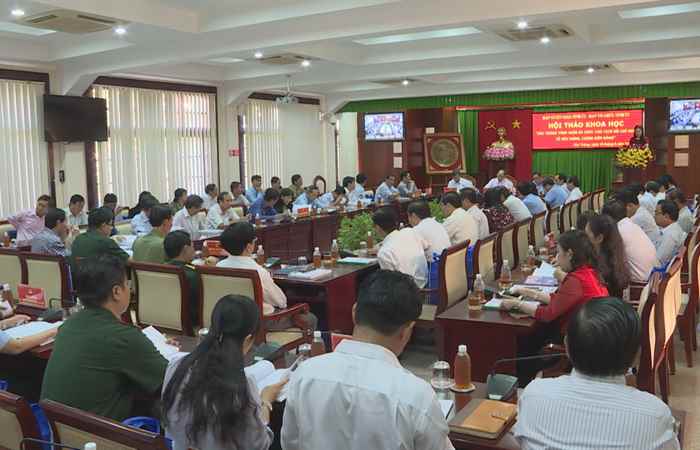 Hội thảo khoa học “Sóc Trăng thực hiện di chúc của Chủ tịch Hồ Chí Minh về xây dựng, chỉnh đốn Đảng”