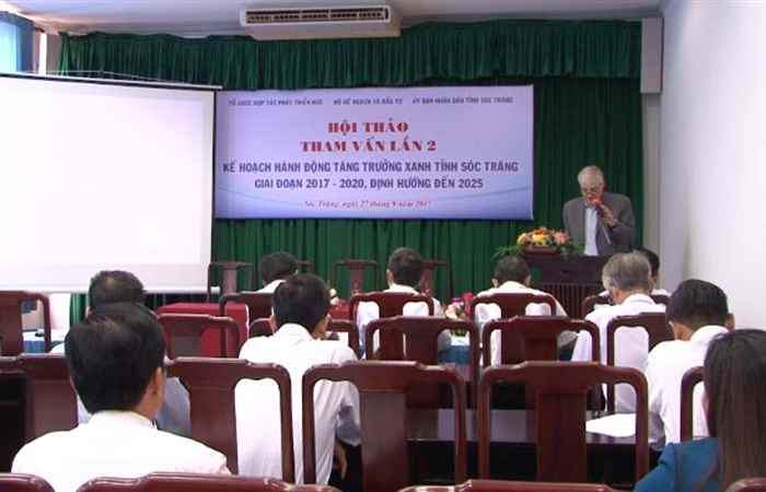 Hội thảo “Tham vấn lần 2 Kế hoạch hành động tăng trưởng xanh giai đoạn 2017-2020, định hướng đến năm 2025”