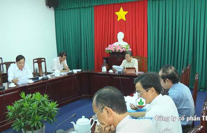 Họp Ban Chỉ đạo cổ phần hóa công ty TNHH MTV cấp nước Sóc Trăng