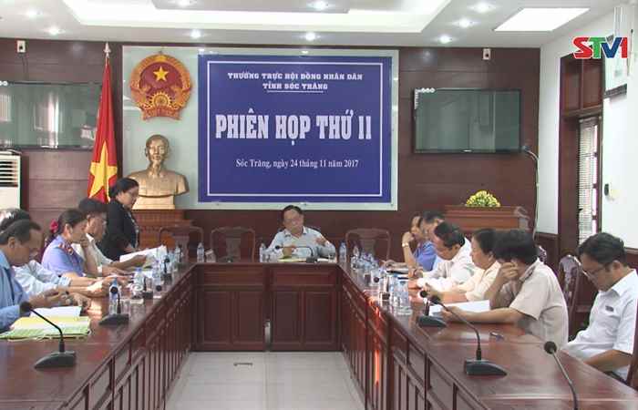 Họp Ban Pháp chế HĐND tỉnh Sóc Trăng